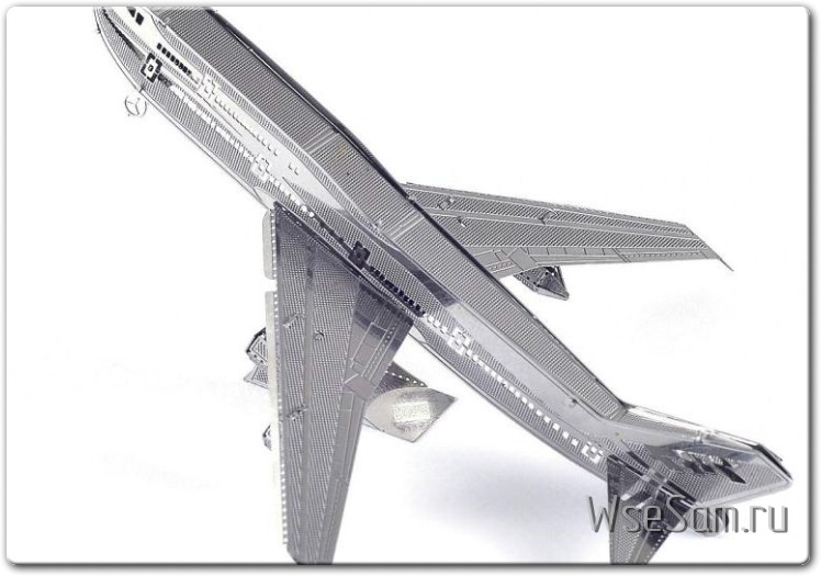 3D Metal Puzzle Пассажирский самолет