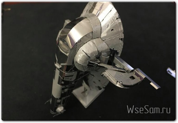 Металлическая модель Раб-1 из вселенной Звездных Войн (такой только у Бобы Фетта и его отца :) )