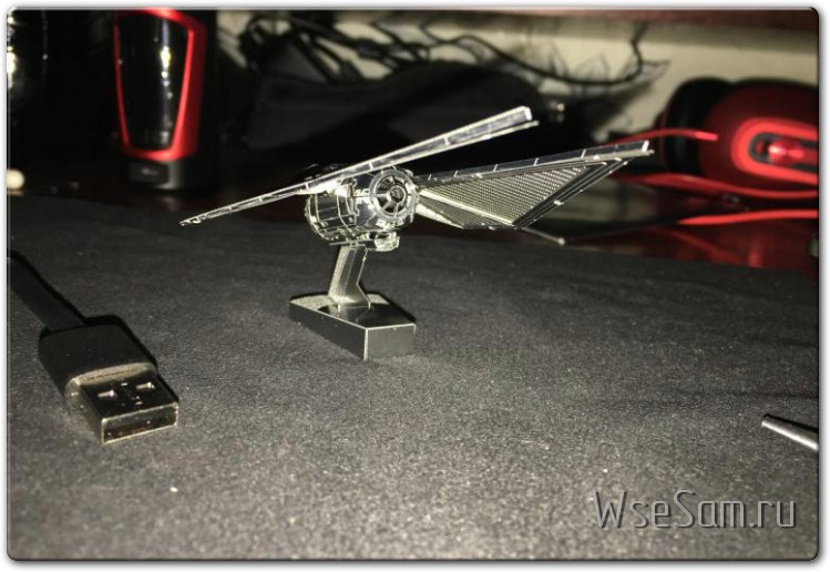 Металлическая модель X-34 Landspeeder из вселенной &quot;Звездные Войны&quot; (Люк и Бен катались на таком в далеком 77м :) )